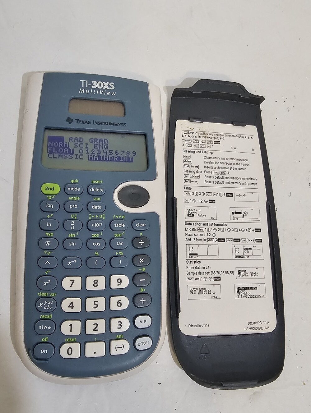Texas Instruments TI-30XS Multiview Scientific Calculator